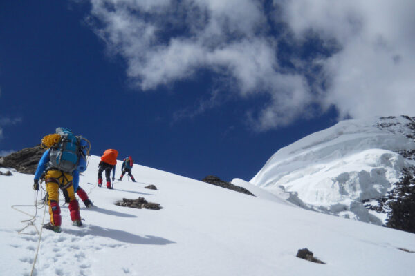 At 5700m on Mt. Kang YATSE-I , Ladakh - 'The Himalayan' Expedition